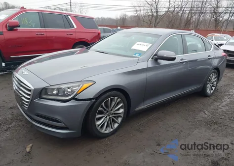 2015 Hyundai Genesis 3.8 z USA, uszkodzony, nr VIN KMHGN4JE5FU058149